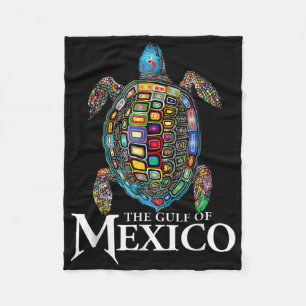Vrouwen Golf Van Mexico Voor Altijd Mexicaans Aand Fleece Deken