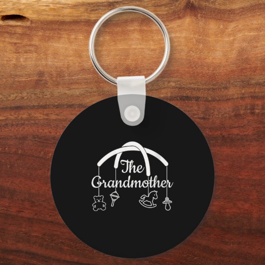 Vrouwen Grappig Grootmoeder Ontwerp Voor Trotse Om Sleutelhanger (Voorkant)