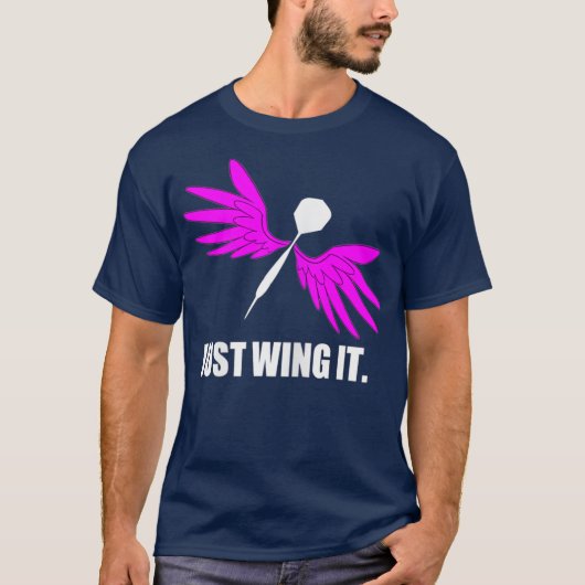 Vrouwen Grappig Hoe Ik Speel Darts Teamgenoot Dart T-shirt (Voorkant)