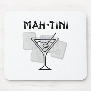 Vrouwen Grappig Mahjong Martini Tail Mah Jong V-ha Muismat