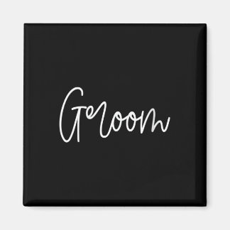 Vrouwen Grappig Matching Getting Ready Bruid en Gr Magneet