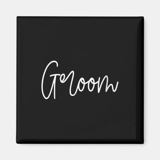 Vrouwen Grappig Matching Getting Ready Bruid en Gr Magneet (Voorkant)