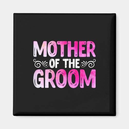 Vrouwen Grappig Moederdag Bruidsfeest Wedding Mot Magneet (Voorkant)