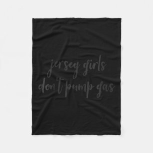 Vrouwen grappig New Jersey vrouwen, Jersey meisjes Fleece Deken