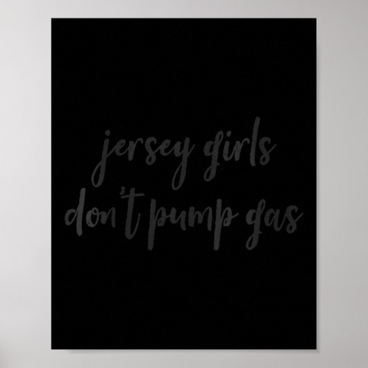 Vrouwen grappig New Jersey vrouwen, Jersey meisjes Poster (Voorkant)