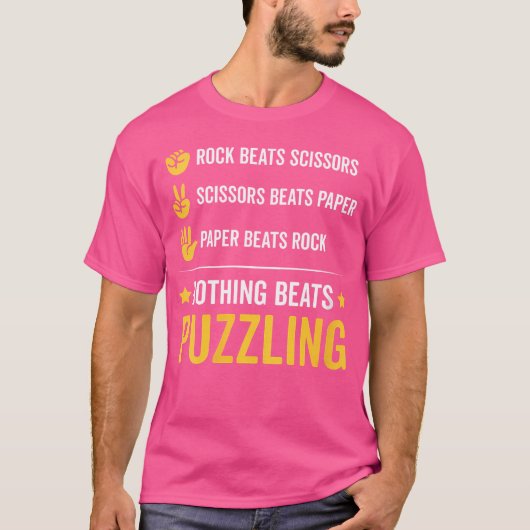 Vrouwen Grappig Puzzel Puzzel Oplossen Spel L T-shirt (Voorkant)