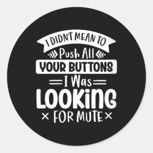 Vrouwen grappig sarcastisch spreek de waarheid bel ronde sticker