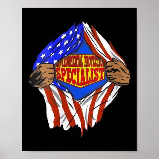 Vrouwen grappig super milieubescherming poster (Voorkant)