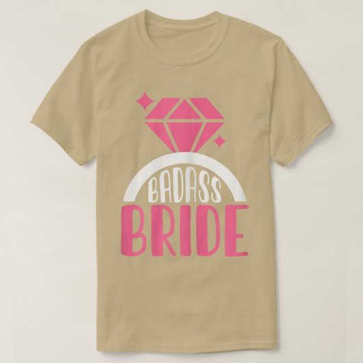 Vrouwen Grappige Bruid Bachelorette Feest s Vrouwe T-shirt (Design voorkant)