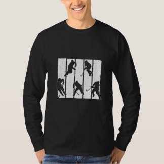 Vrouwen Grappige ijshockey voor mannen Vrouwen IJs T-shirt
