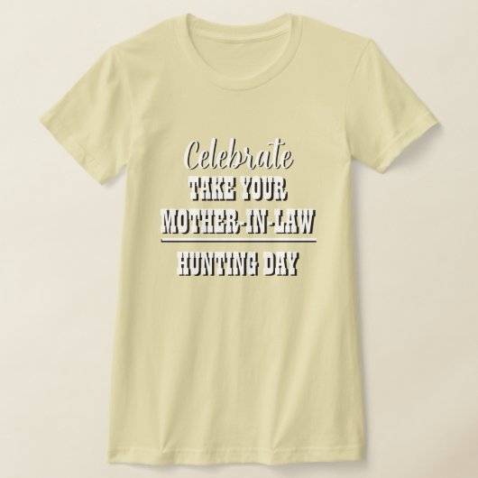 Vrouwen Grappige Sport MOEDER-IN-LAW JACHT DAG T-shirt (Laagn)