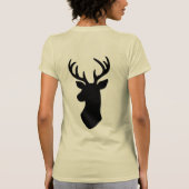 Vrouwen Grappige Sport MOEDER-IN-LAW JACHT DAG T-shirt (Achterkant)