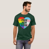 Vrouwen Gratis Moeder Knuffels Gay Pride Gift Tran T-shirt (Voorkant volledig)