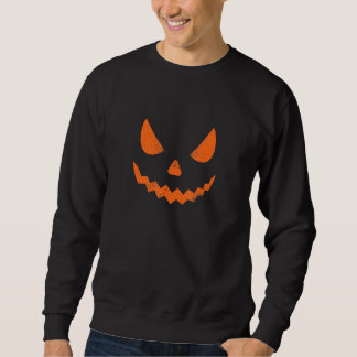 Vrouwen Griezelige Enge Halloween Lachende Pompoen Trui