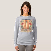 Vrouwen Grijs Reflexologie Practitioner T-shirt (Voorkant volledig)