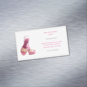 Vrouwen Grijs Roze Schoenen Mode Magnetisch Visitekaartje