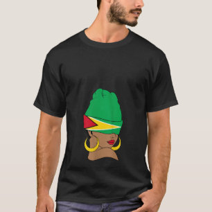 Vrouwen Guyana Vlag Kleding voor Vrouwen Guyanese T-shirt