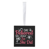 Vrouwen gymnastiek - ze geloofde dat ze kon decoratie (Rechts)