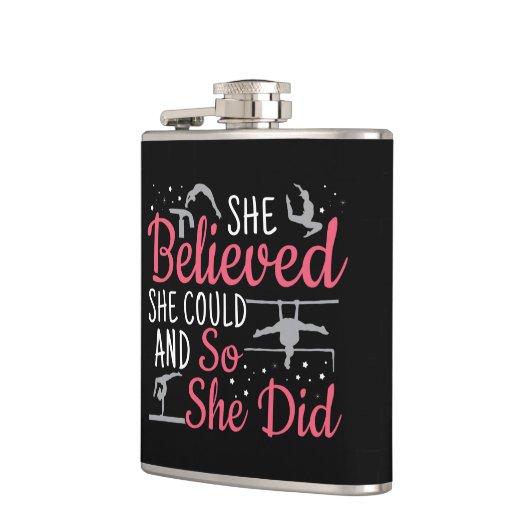 Vrouwen gymnastiek - ze geloofde dat ze kon heupfles (Links)