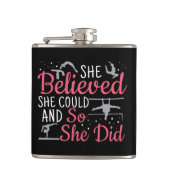 Vrouwen gymnastiek - ze geloofde dat ze kon heupfles (Voorkant)