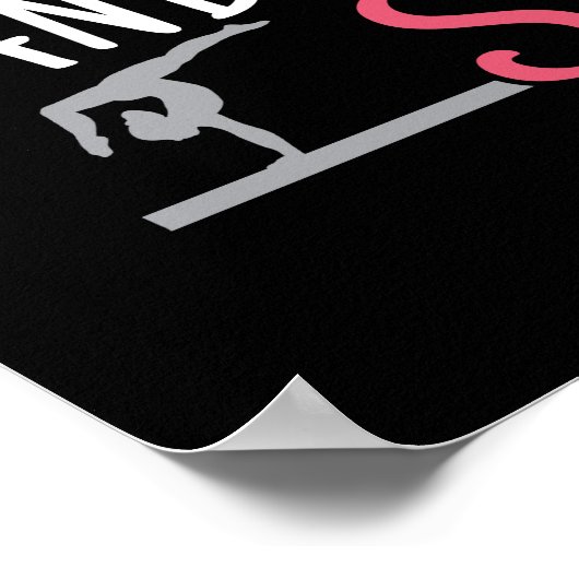 Vrouwen gymnastiek - ze geloofde dat ze kon poster (Hoek)