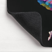 Vrouwen Halloween Dancing Skeleton Rainbow Balleri Muismat (Hoek)