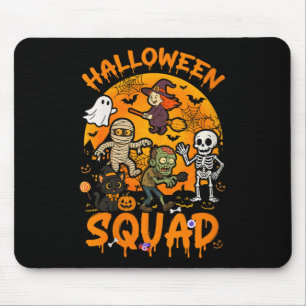 Vrouwen Halloween Squad Horror Group Heksenmummie Muismat