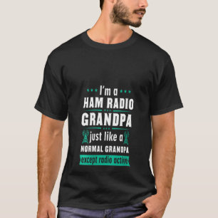 Vrouwen Ham Radio Operator Hobbyist Ontvanger Gran T-shirt