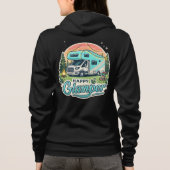 Vrouwen Happy Glamper Zip-Up Hoodie (Achterkant)