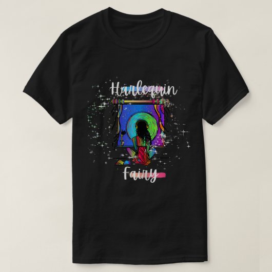 Vrouwen Harlequin Fairy T-shirt (Design voorkant)