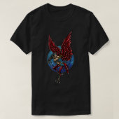 Vrouwen Harpy Ancient Griekse mythologie Gods en M T-shirt (Design voorkant)