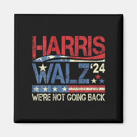 Vrouwen Harris W 2024 Verkiezingen Magneet (Voorkant)