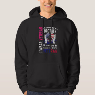 Vrouwen Hartelijk dank voor Broeder Veteranen Dag Hoodie
