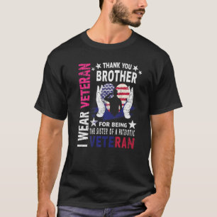 Vrouwen Hartelijk dank voor Broeder Veteranen Dag T-shirt