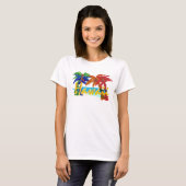 Vrouwen Hawaii strand shirt (Voorkant volledig)