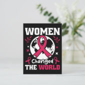Vrouwen Hebben De Wereld Veranderd Feministisch Briefkaart (Staand voorkant)