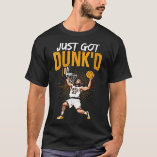 Vrouwen hebben Dunk's Basketball Jesus T-shirt