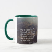 Vrouwen hebben echt momenten nodig mok (Links)