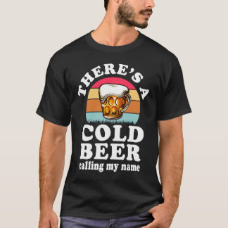 Vrouwen hebben een koude bier die mijn land noemt t-shirt