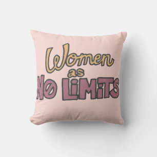 Vrouwen hebben geen grenzen – emancipatie van vrou kussen