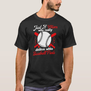 Vrouwen hebben geen zin in witte honkbal mieren ma t-shirt
