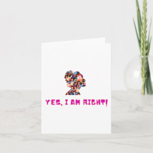 Vrouwen hebben gelijk!!! Sticker Kaart