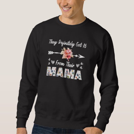 Vrouwen hebben het van hun mama oma trui (Voorkant)