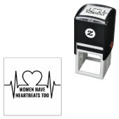 Vrouwen hebben ook hartslagen  zelfinktende stempel (In situ)