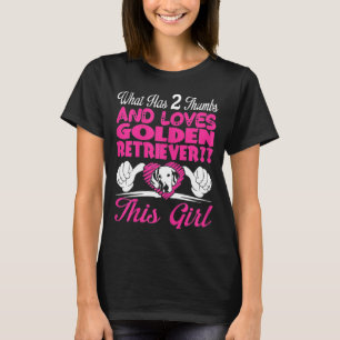 Vrouwen hebben twee duimen en houden van gulden re t-shirt