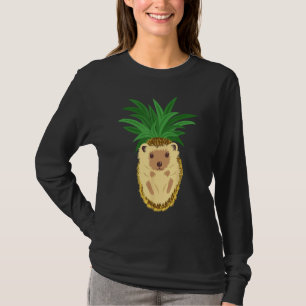 Vrouwen Hedgehog Ananas Kleding Outfit Art Gift H T-shirt