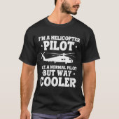 Vrouwen helikopter veel koeler dan gemiddeld Flyer T-shirt (Voorkant)