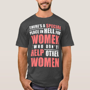 Vrouwen helpen vrouwen feministisch feministisch f t-shirt