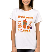 Vrouwen herfst seizoen t-shirt