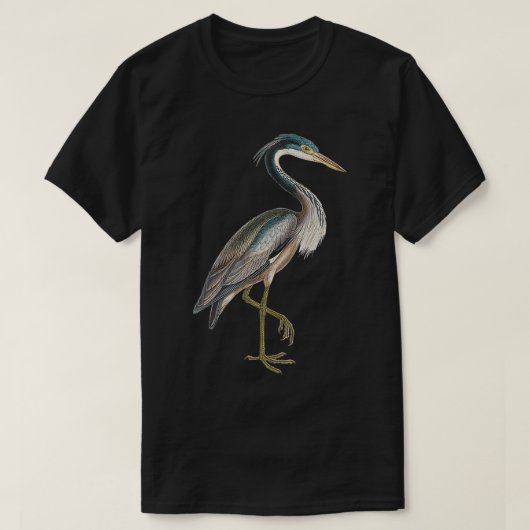 Vrouwen Heron Water Vogel Liefhebber Blauwe Heron  T-shirt (Design voorkant)